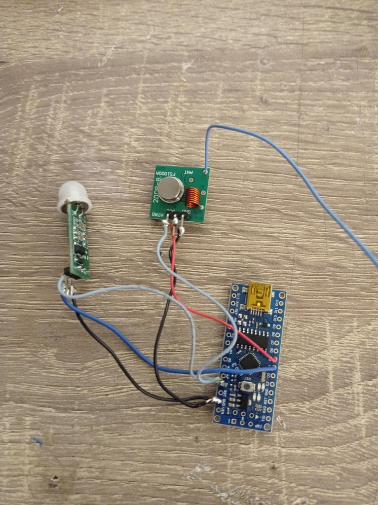 DIY Arduino Wireless Motion Alarm System : 12 Steps (with Pictures ...