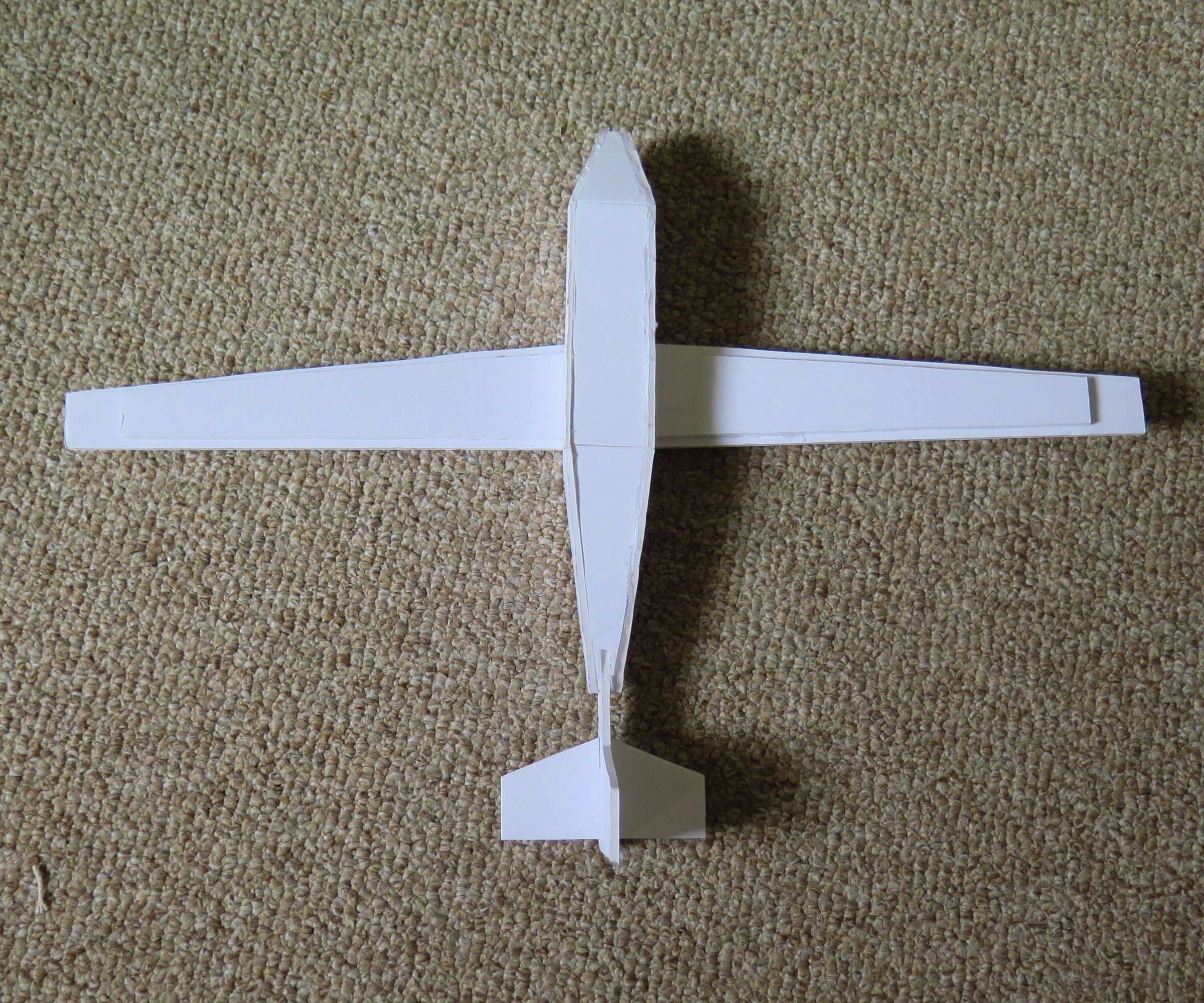 Foam Board Glider 5 Steps Instructables