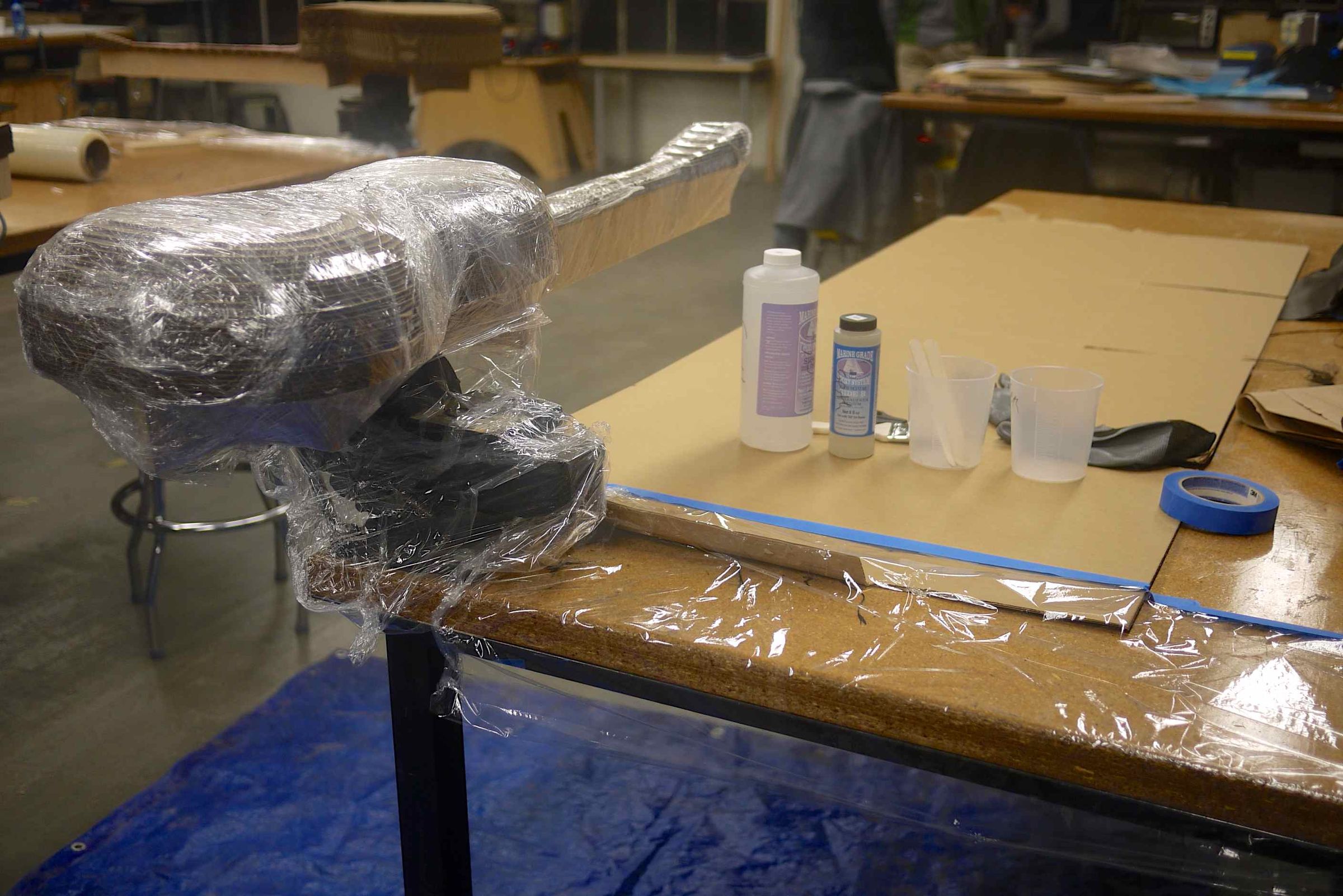 Carbon Fiber Guitar Body Made at 13 Steps (with Pictures