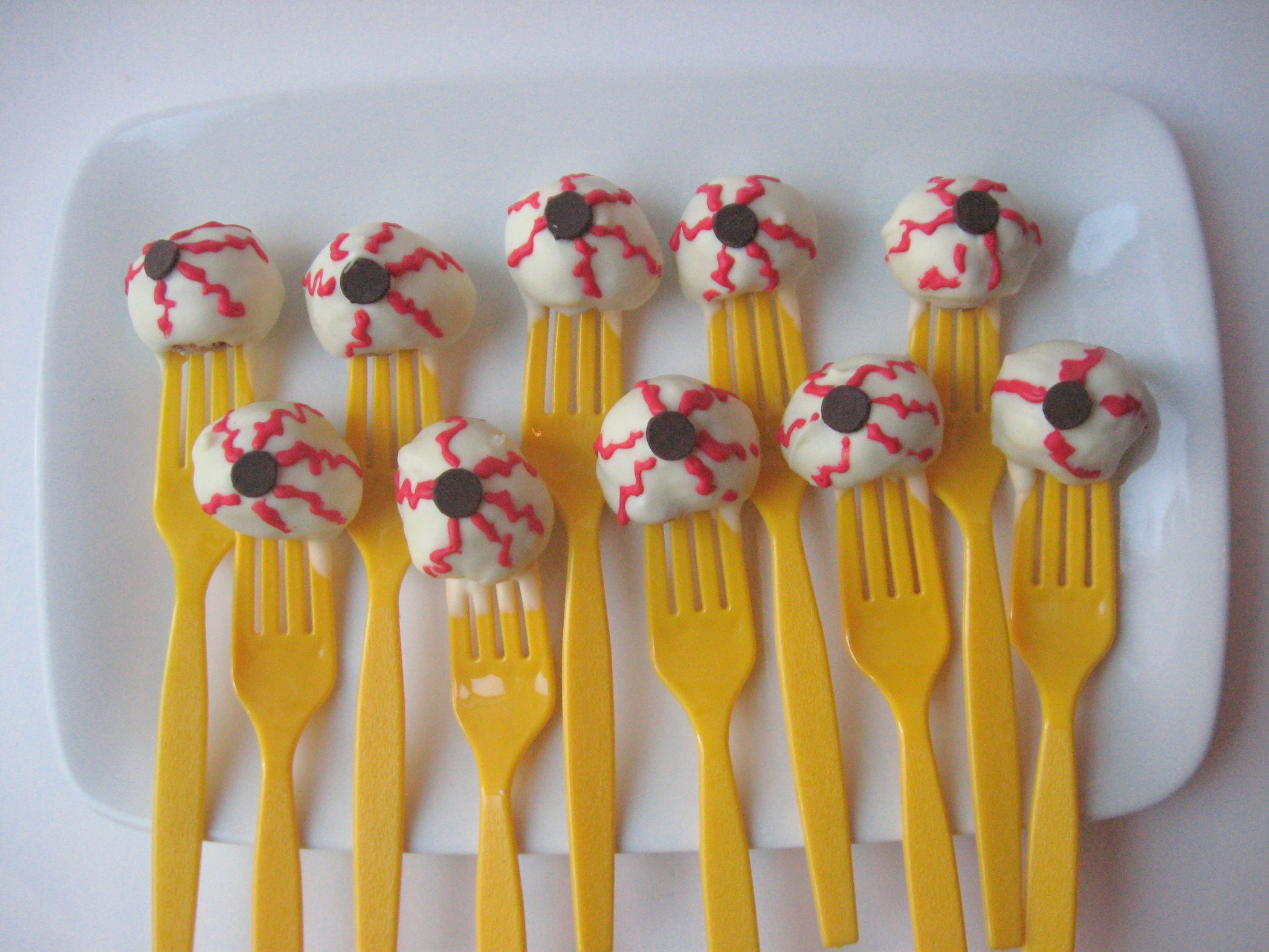 Eyeballs on Forks 14 Steps (with Pictures) Instructables