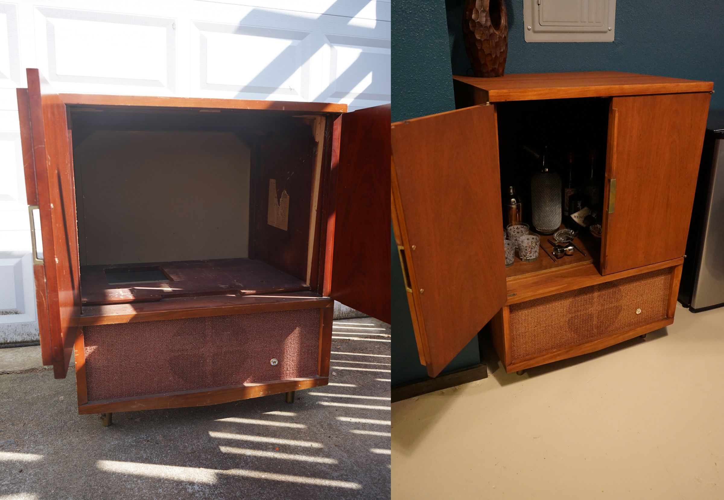 Turning Old TV Into a Bar Cart 10 Steps Instructables