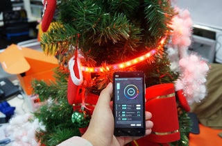 Smart Phone Controlled Christmas Tree With Rgb Led Strip 3 Steps With Pictures Instructables Christmas Tree Controlled By Phone
