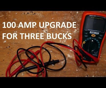 100 amp multimeter upgrade DIY Project DIY Project Image