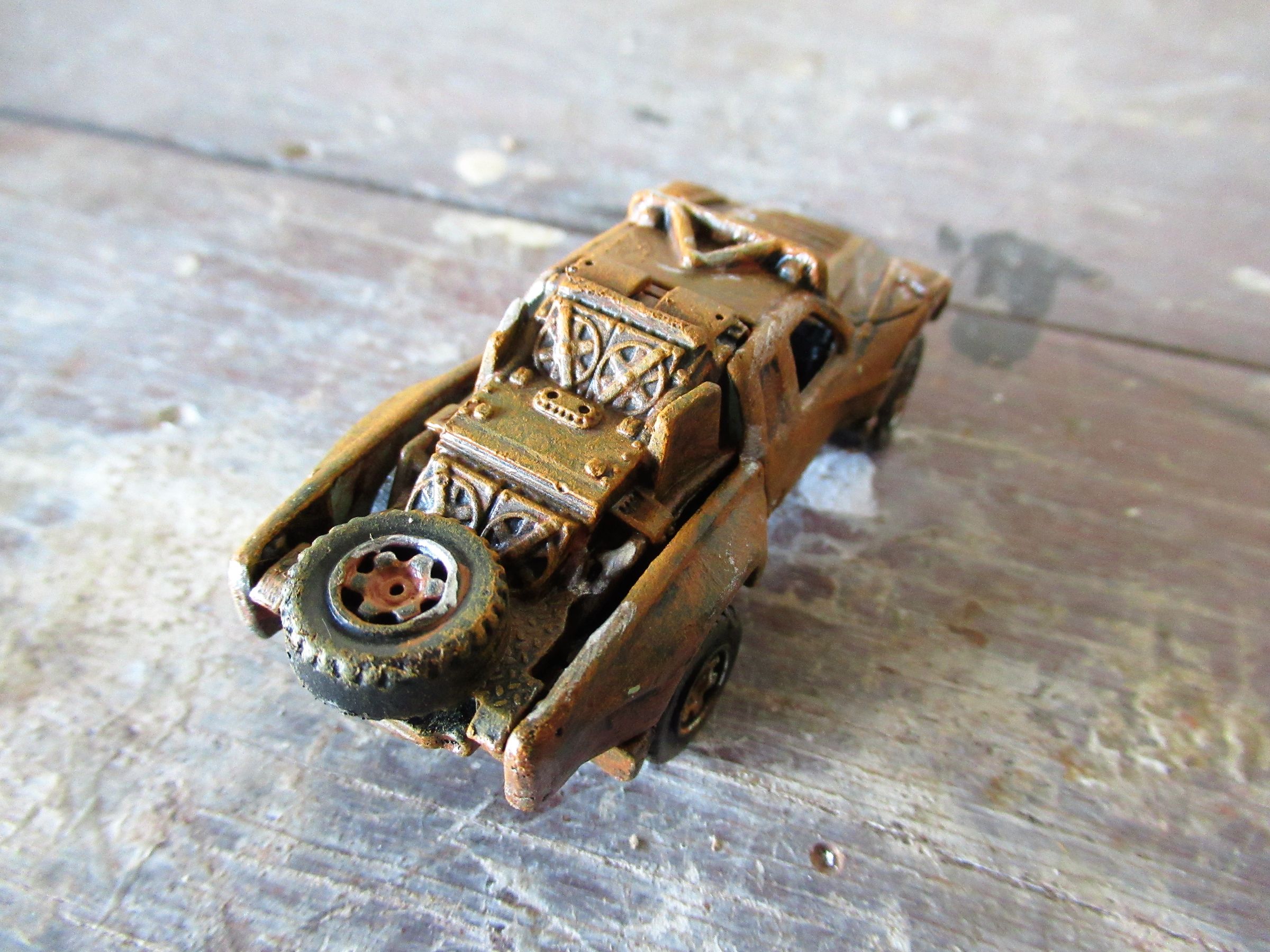 How to Paint Rust Effect 7 Steps Instructables