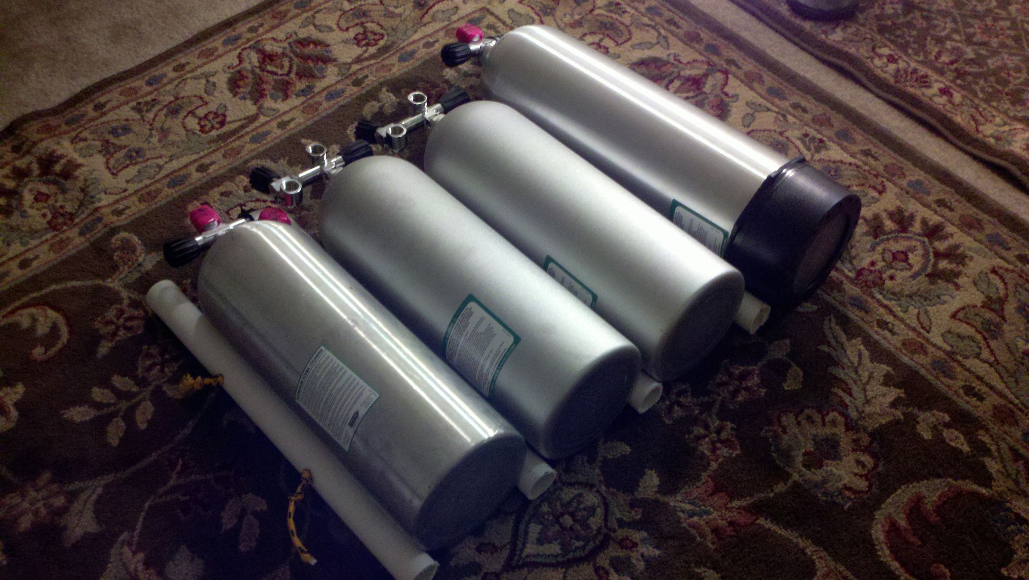 SCUBA Tank Rack 4 Steps Instructables