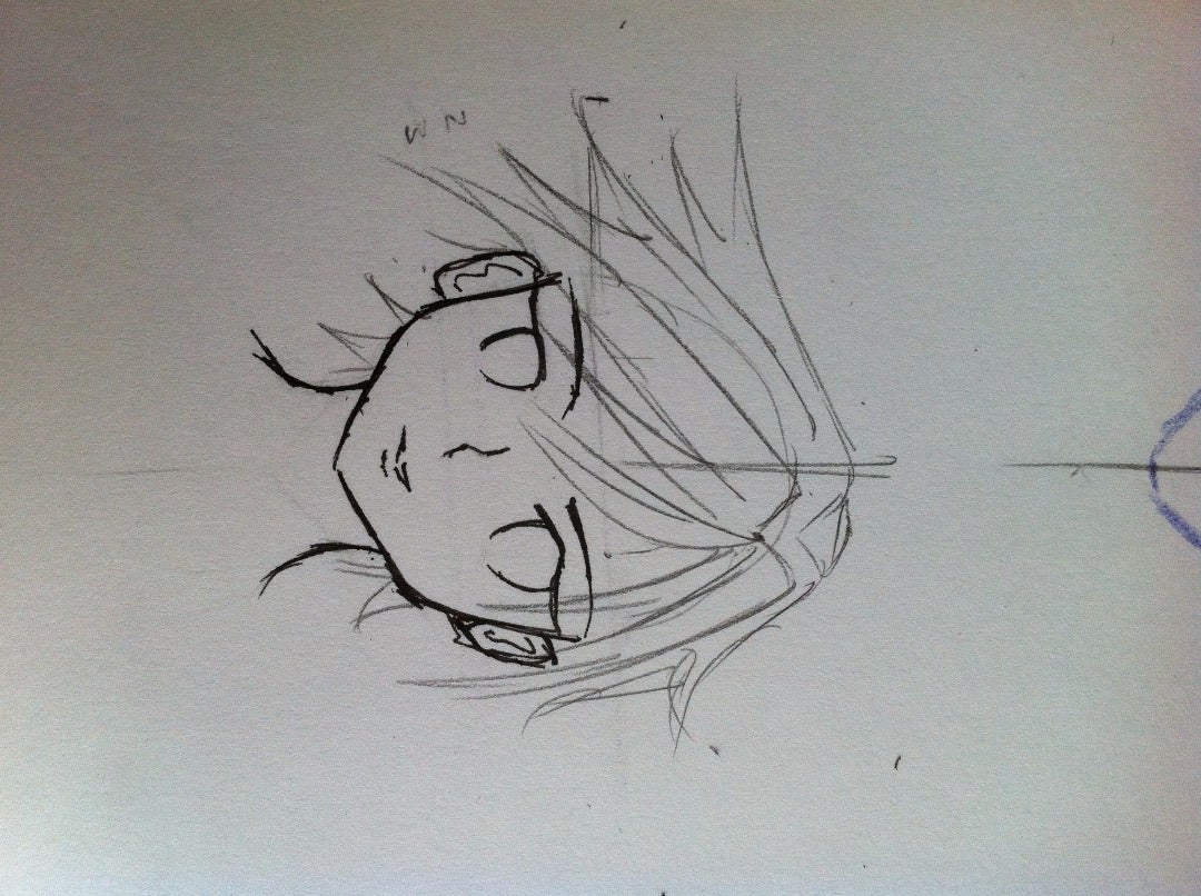 how to draw an anime face female 14 steps instructables