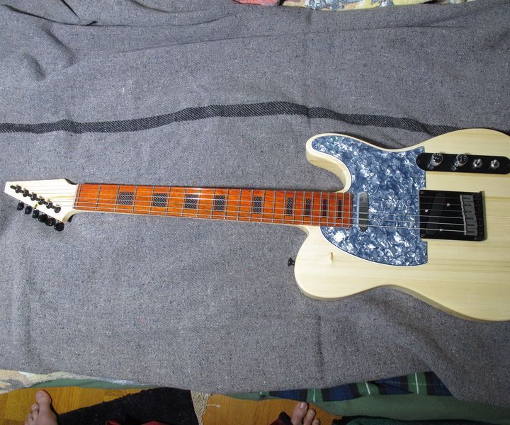 DIY guide for 2x4 Guitar with step-by-step instructions