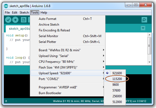 Programming The Esp8266 Wemos D1r2 Using Arduino Software Ide 15 Steps Instructables