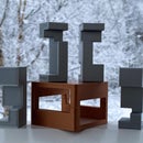 Quebra-cabeça de gavetas mágicas