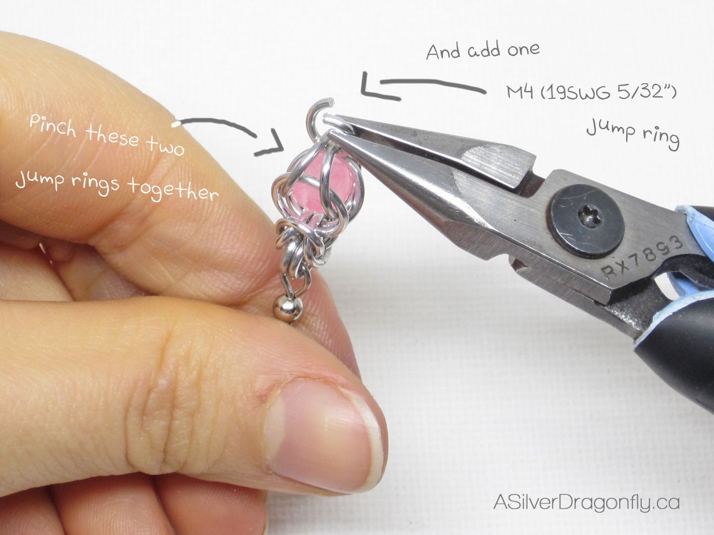 Captive Bead Chainmaille Earrings 27 Steps (with Pictures