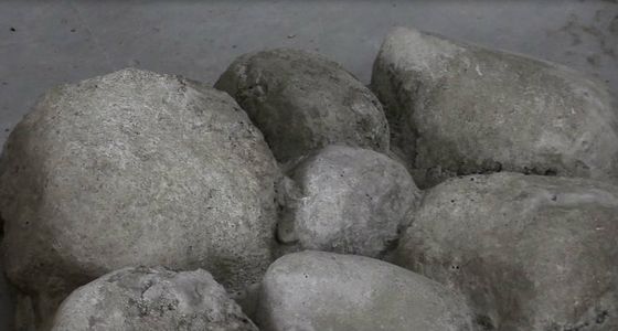 Make Concrete Rocks for Rock Walls, Fire Pits, Walk Ways, Water ...