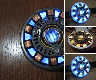 DIY guide for Iron Man Arc Reactor with step-by-step instructions