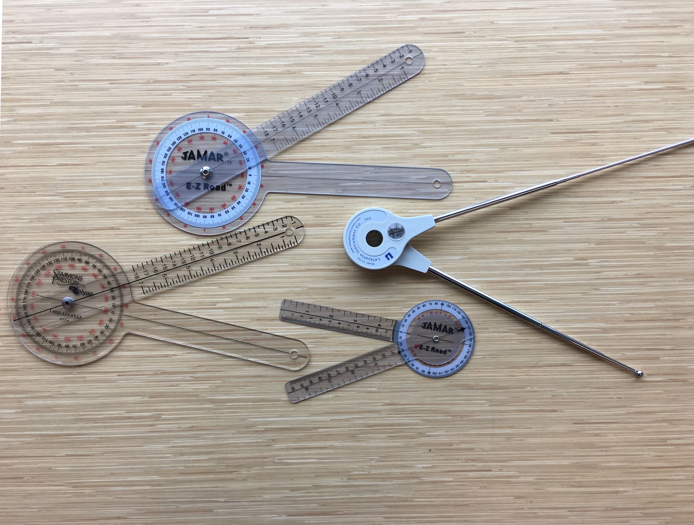 Goniometer for Joint Range of Motion Measurement 5 Steps (with