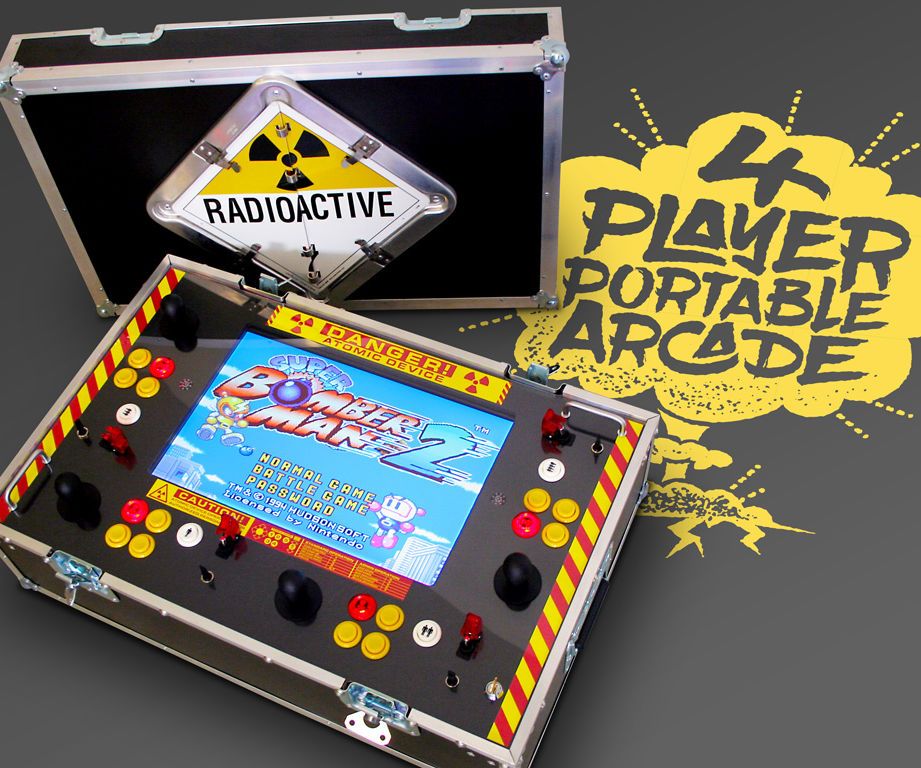 DIY guide for 4 Player Portable Arcade Machine with step-by-step instructions