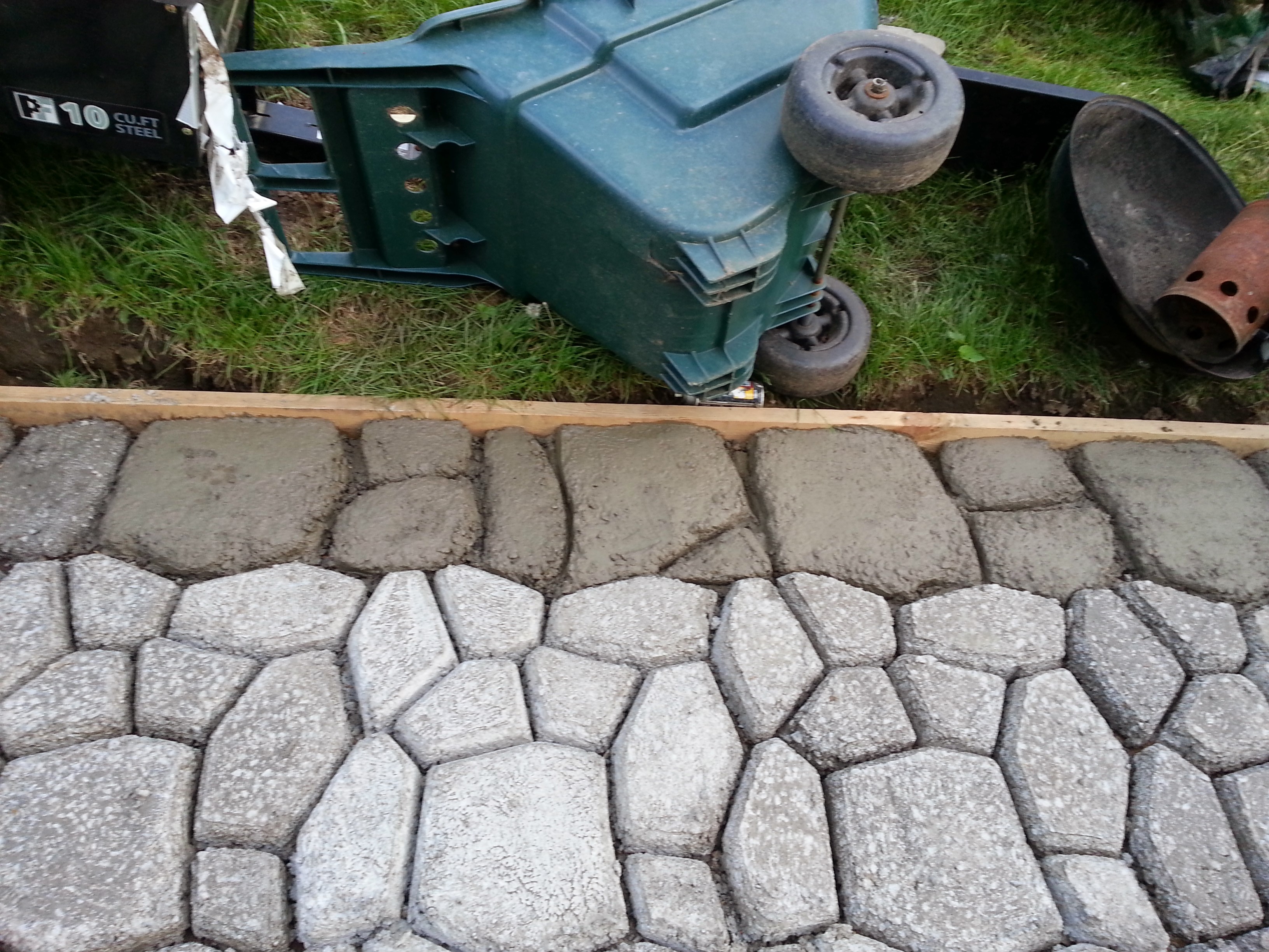 Form in Place Concrete Paver Patio 6 Steps Instructables