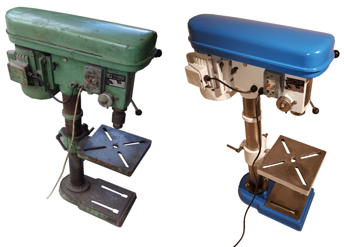 Assembling an Old Drill Press 