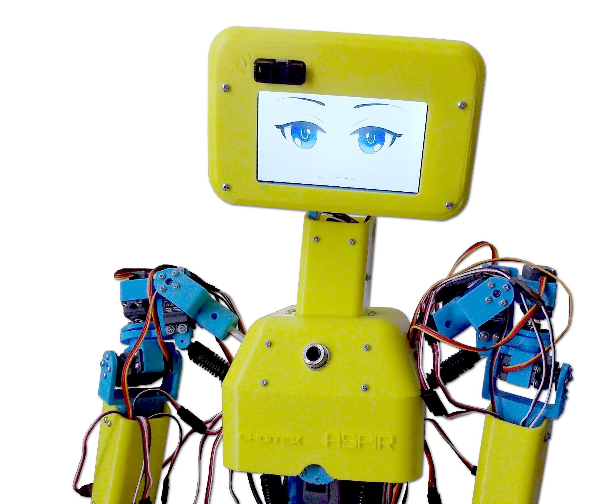 ASPIR: Full-Size 3D-Printed Humanoid Robot : 80 Steps (with Pictures ...