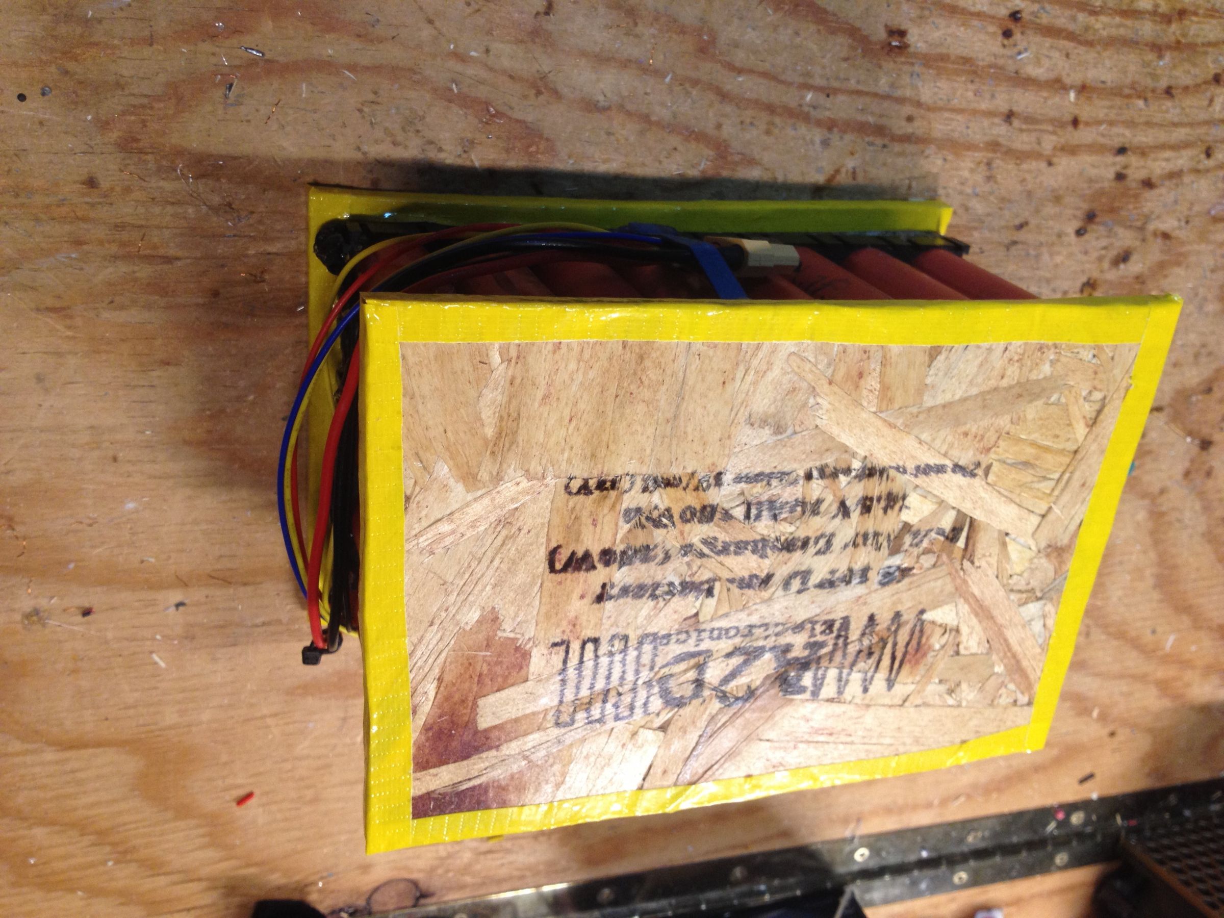 280Wh 4S 10P Liion Battery Made From Recycled Laptop Batteries 6