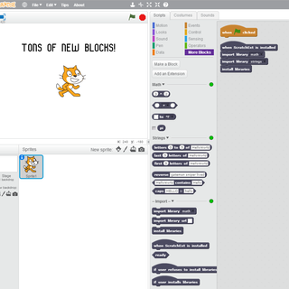 How to Install and Use ScratchExt: Javascript Scratch Extensions : 3 ...
