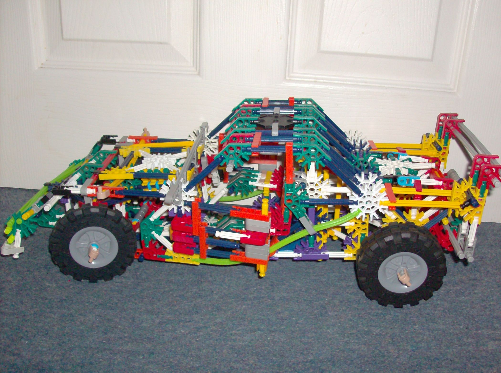 Knex Car With Steering and Suspension . Instructables