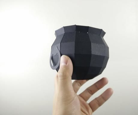 3d halloween cauldron DIY Project DIY Project Image