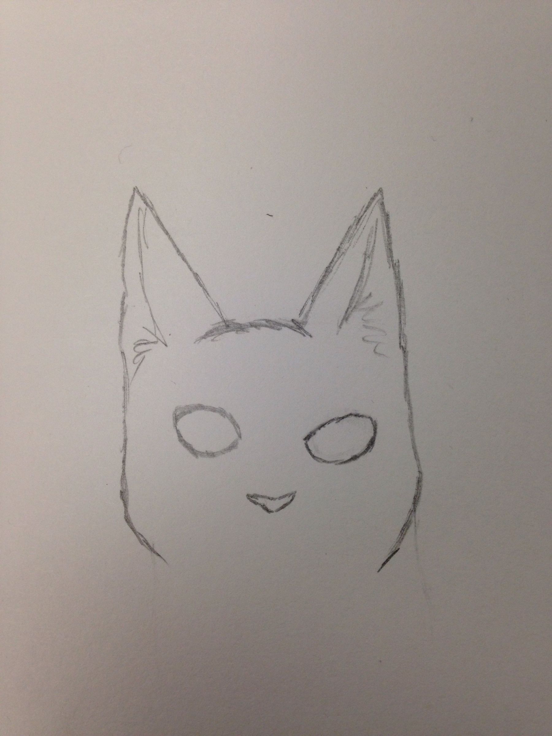 Drawing A Simple Cat 8 Steps Instructables