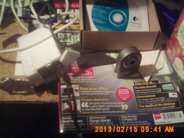 Computerized video security setup.