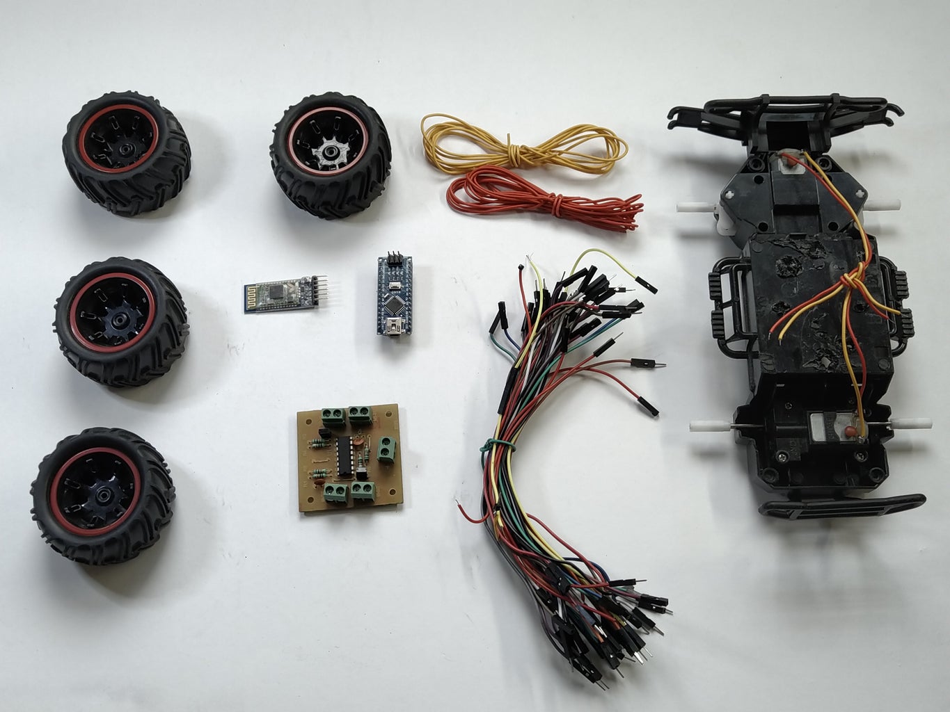 DIY ARDUINO BLUETOOTH CONTROLLED CAR :) : 7 Steps (with Pictures ...