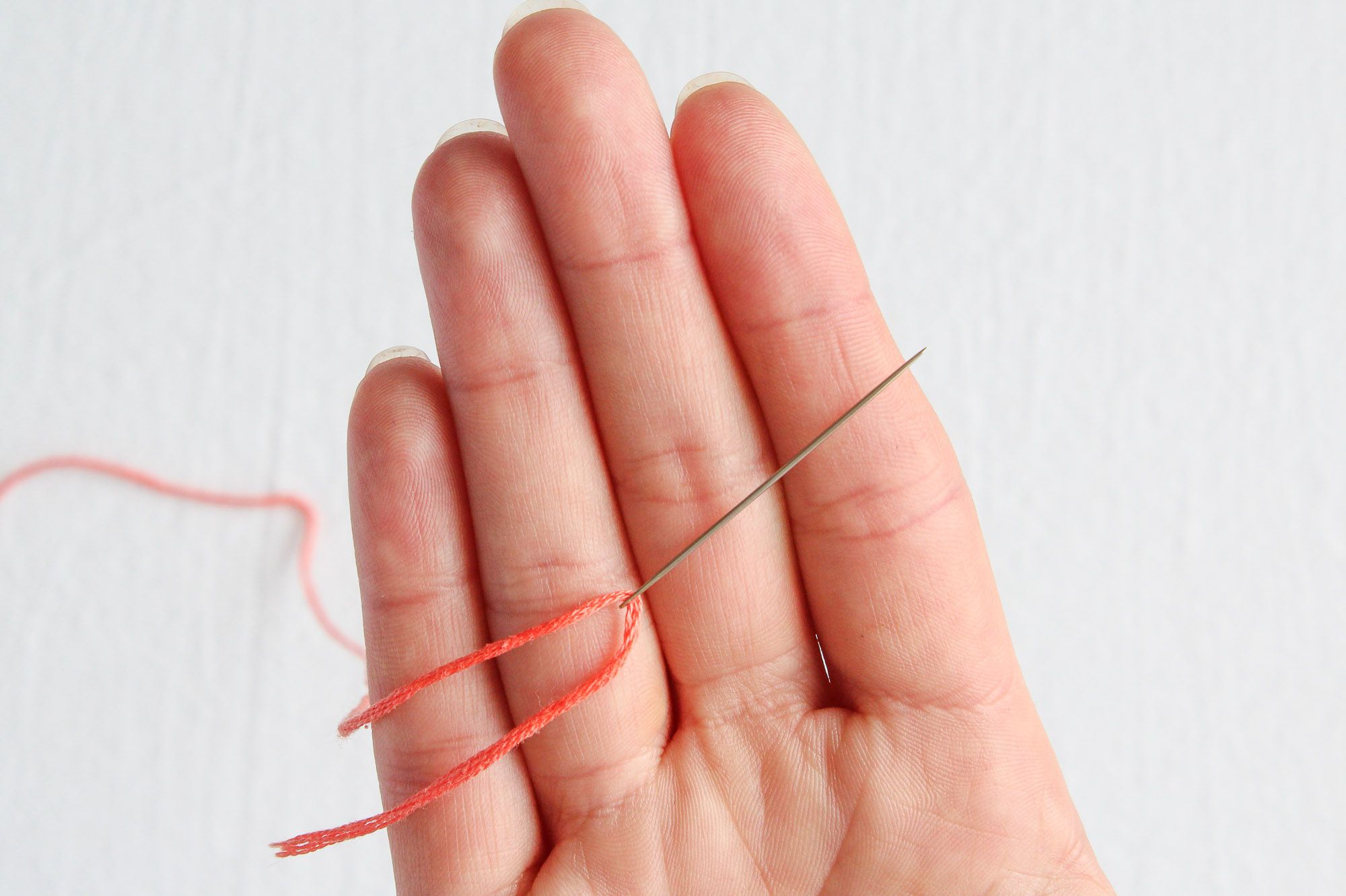Threading Needles and Knotting Thread 4 Steps Instructables