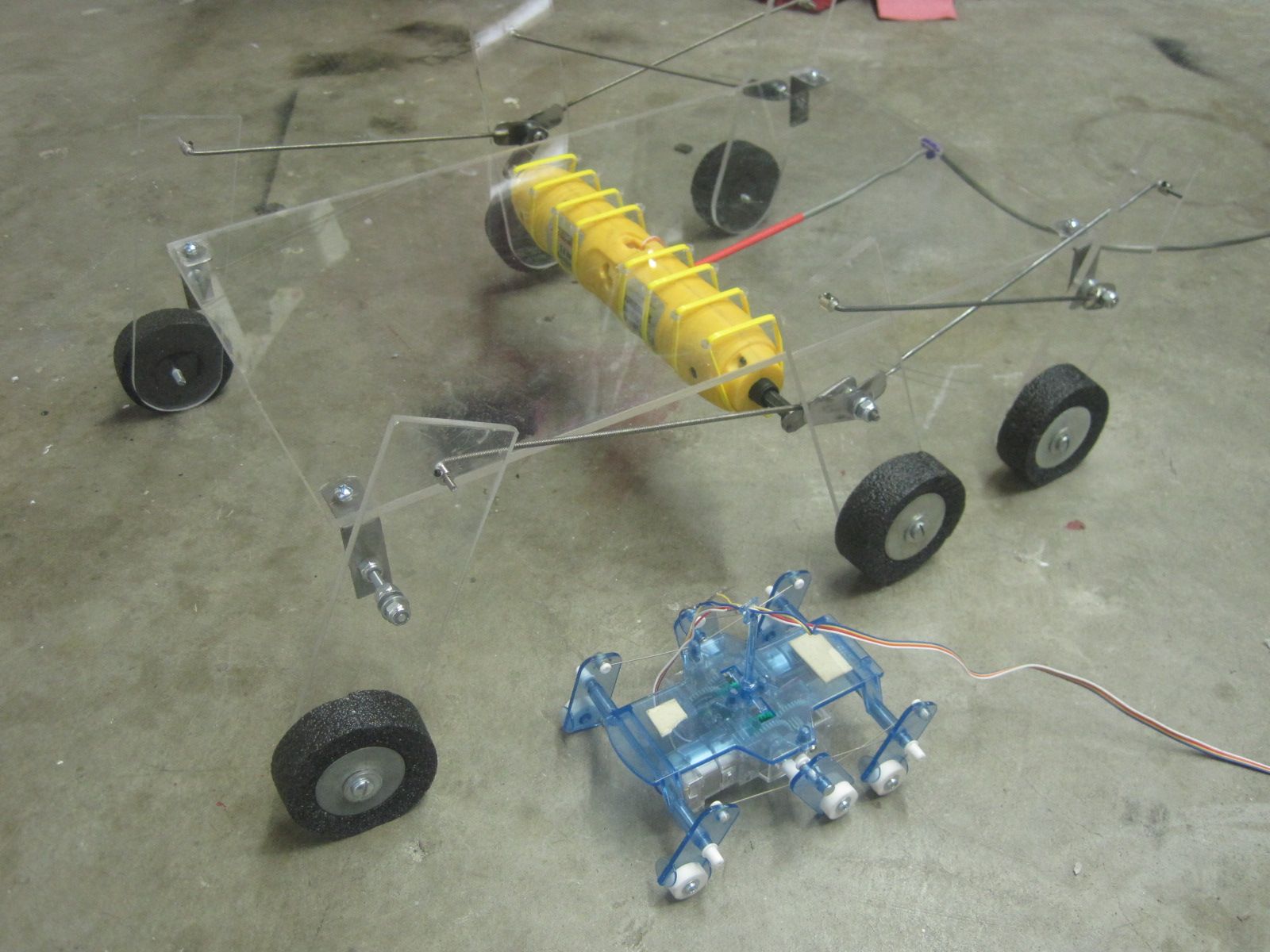 six legged walking robot