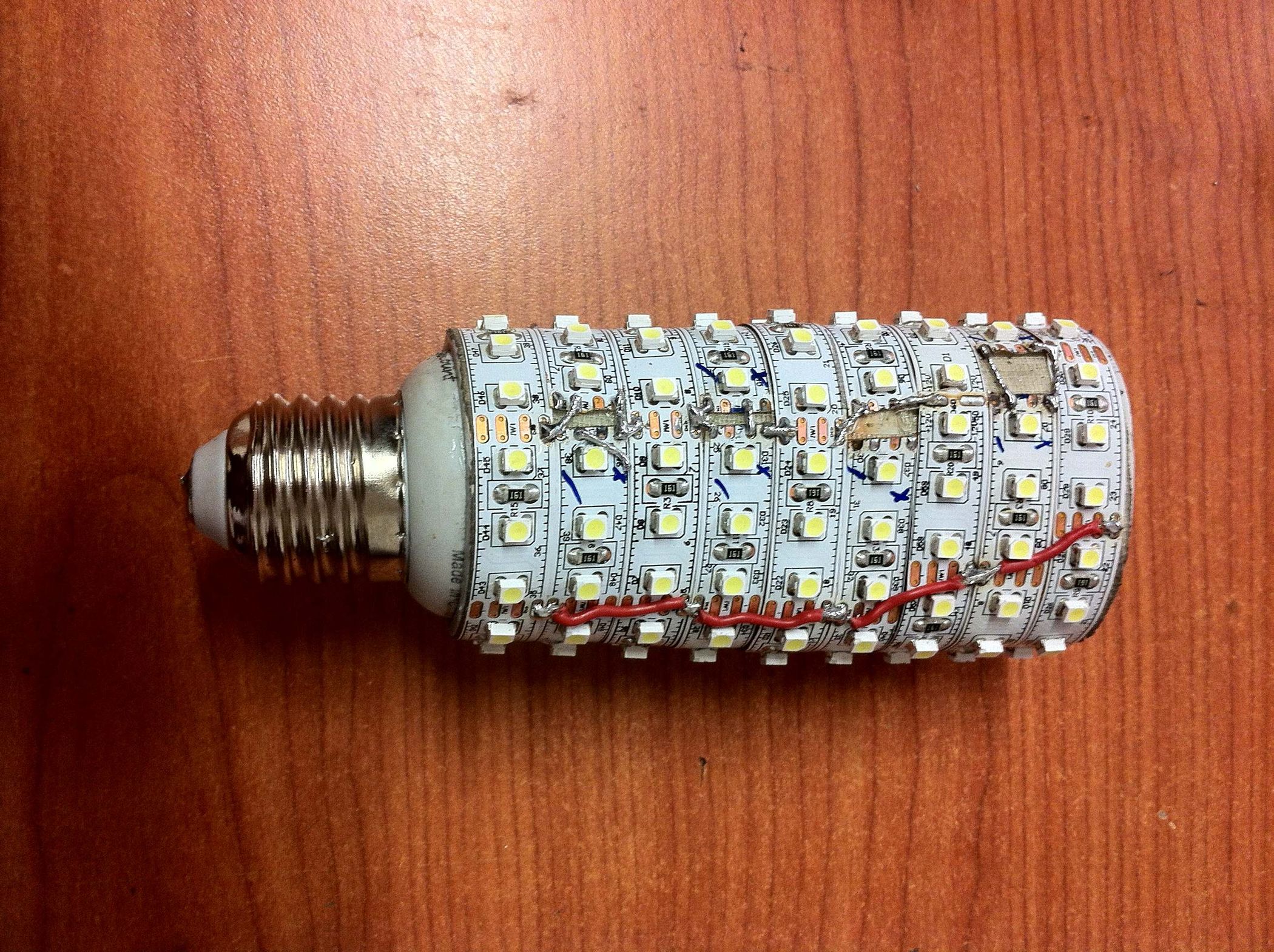Home Made LED Bulb 5 Steps Instructables