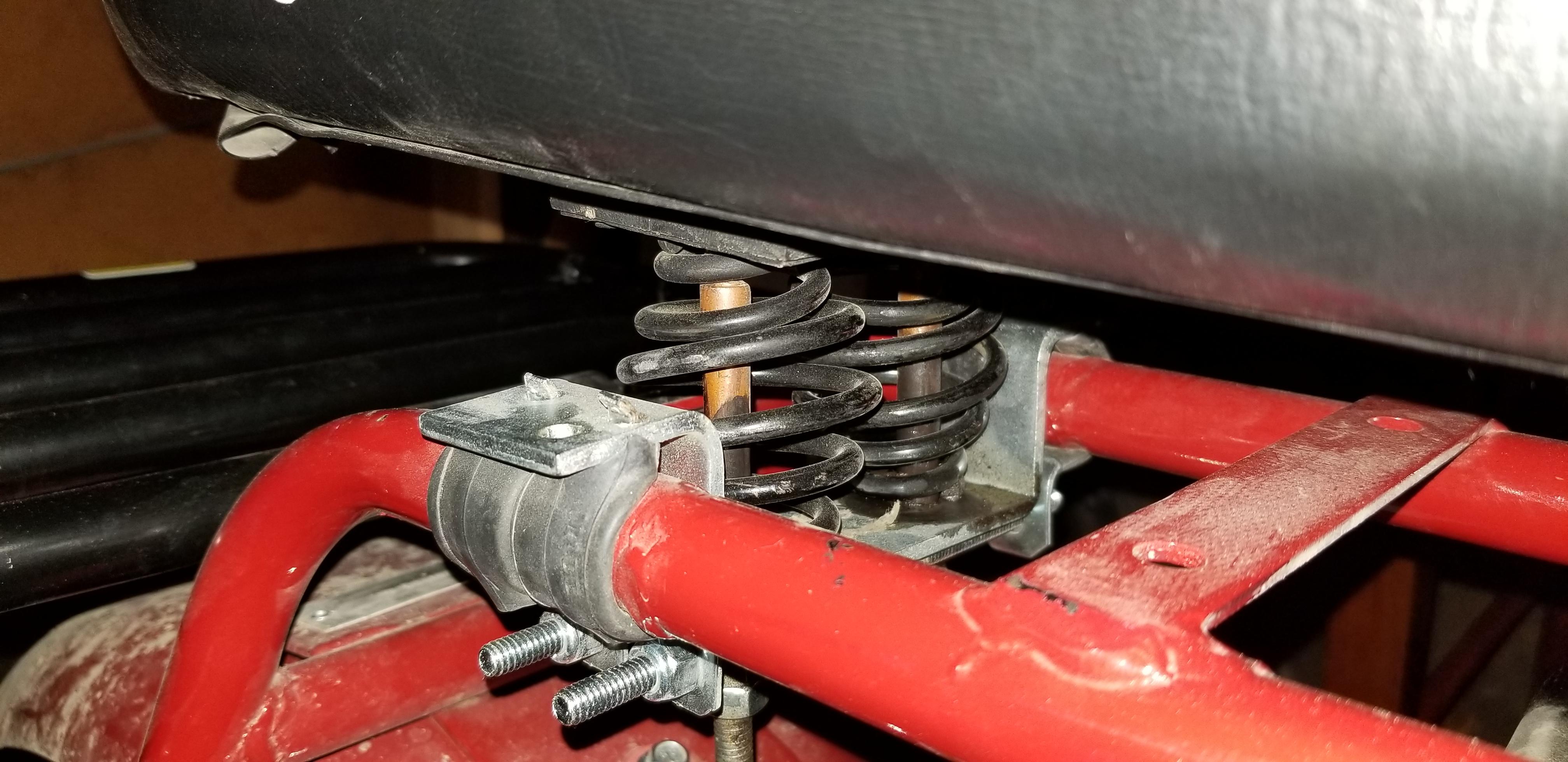 Minibike Seat Suspension (Coleman CT200U) 7 Steps (with Pictures