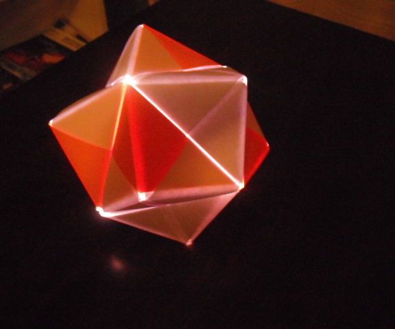 amazing light up origami christmas ornament DIY Project DIY Project Image
