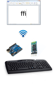 Wireless Keyboard With Arduino : 3 Steps - Instructables