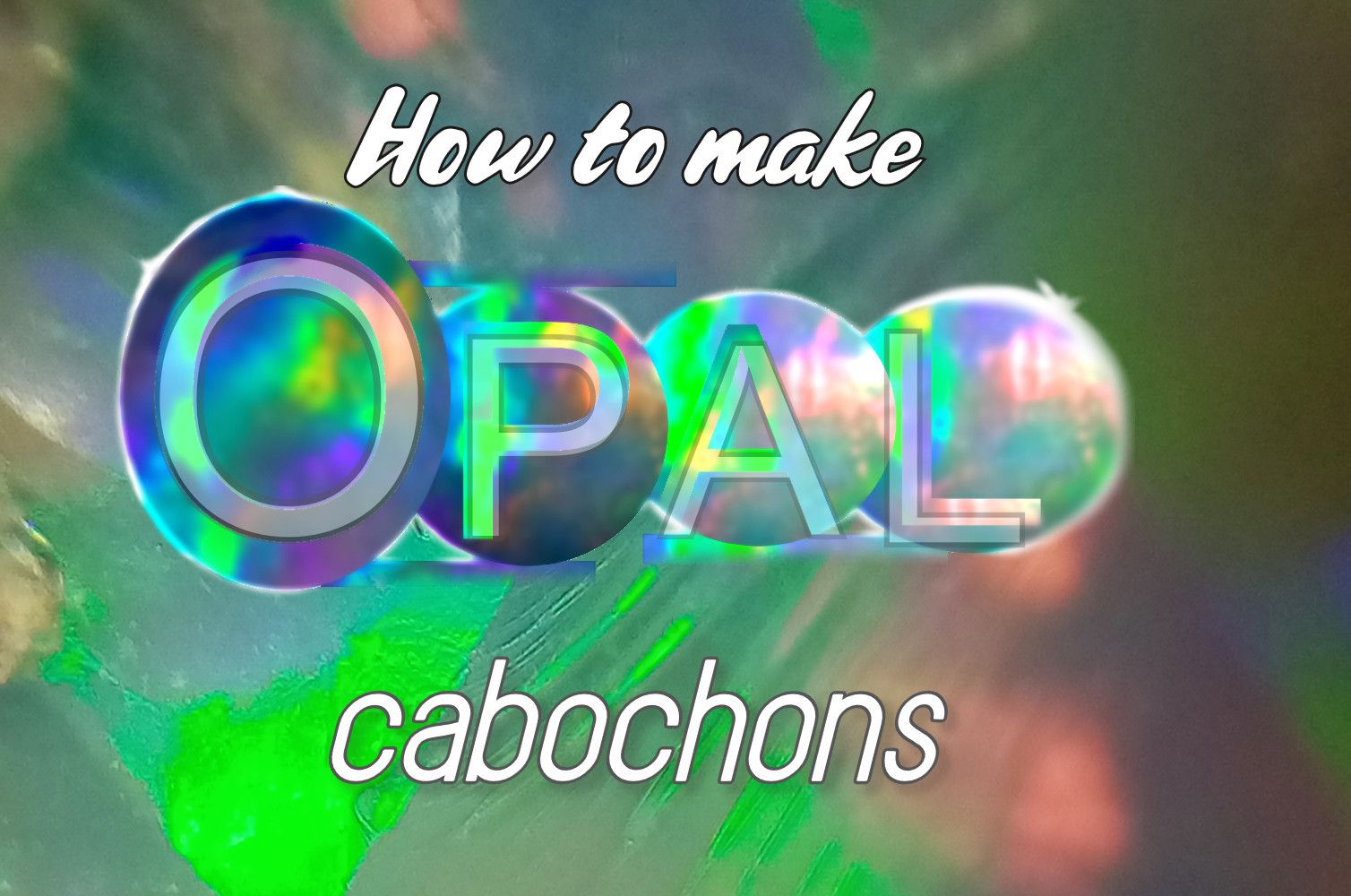 polishing opal with a dremel