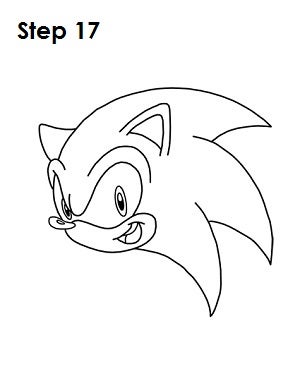 How To Draw Sonic The Hedgehog : 17 Steps - Instructables