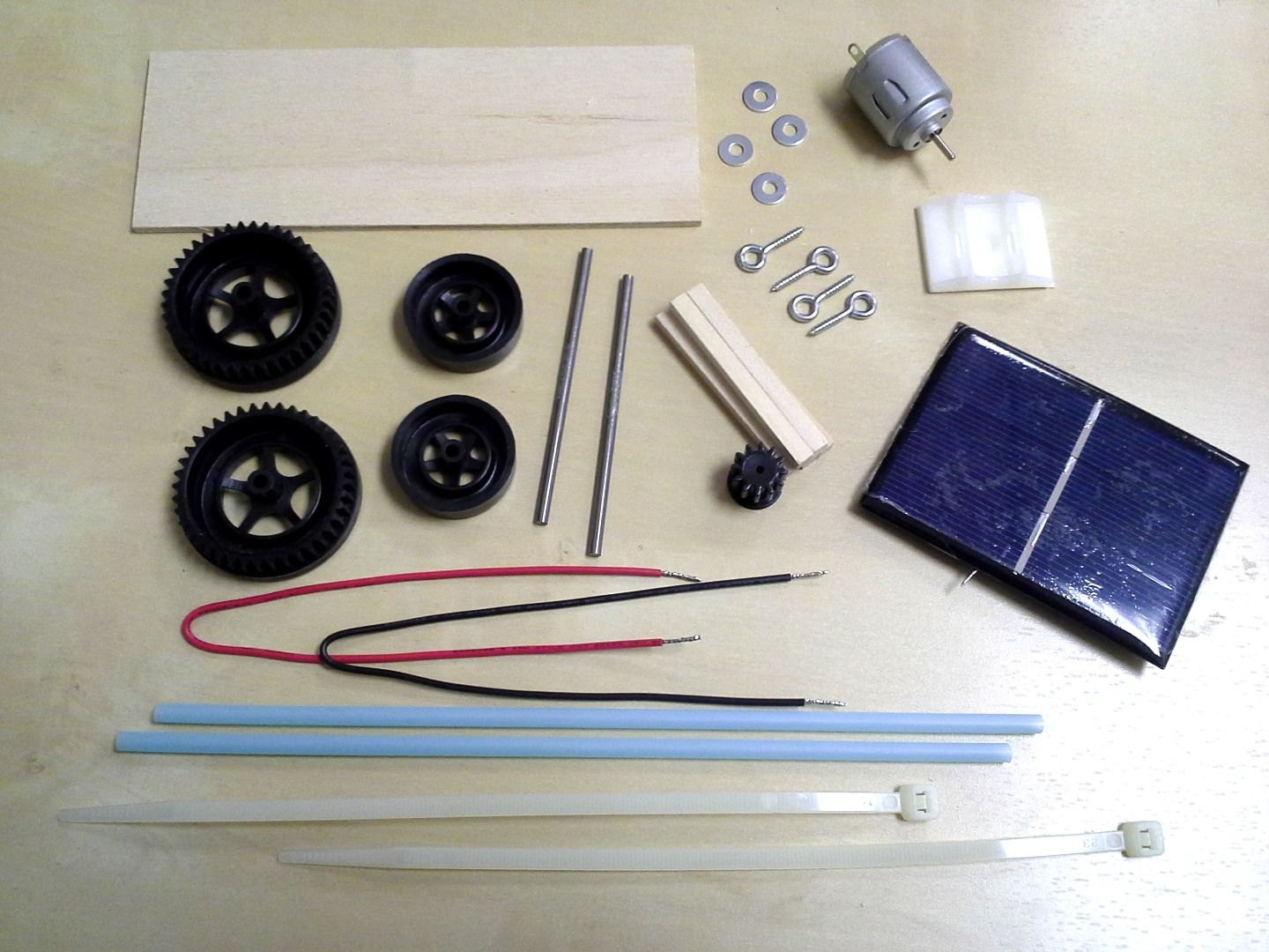 Solar Car Kit 8 Steps Instructables