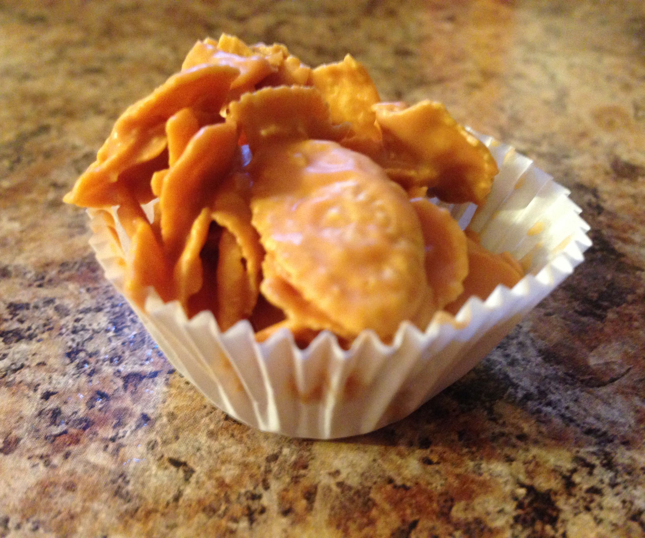 Butterscotch & Peanut Butter Cornflakes 8 Steps (with Pictures