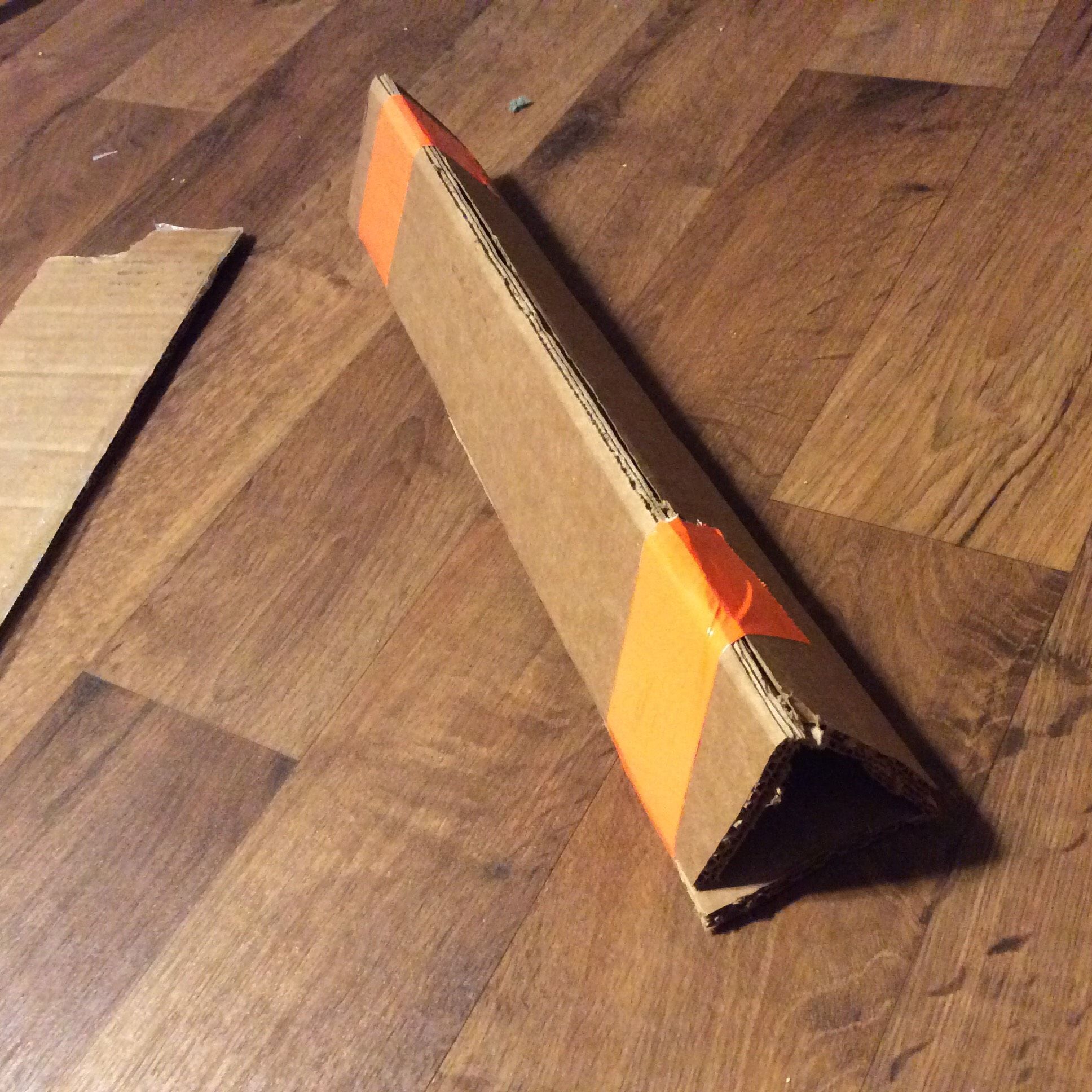 Cardboard Triangle Tube 5 Steps (with Pictures) Instructables