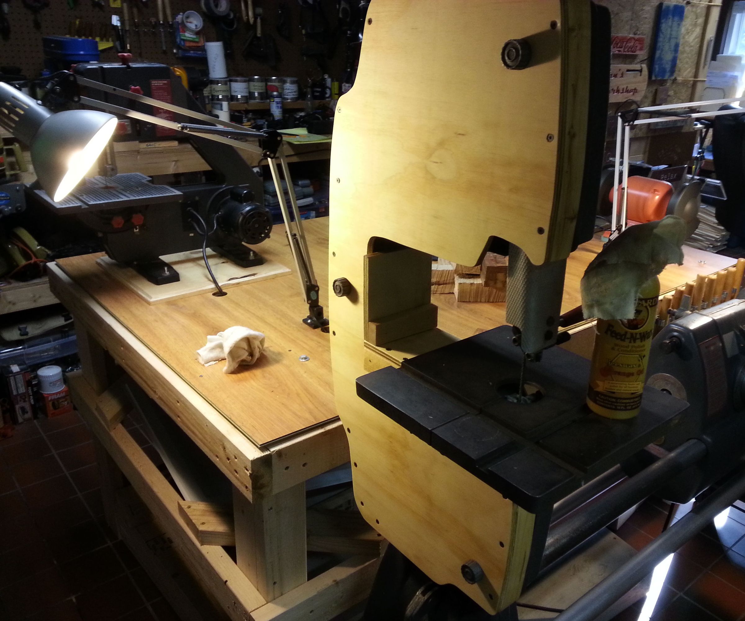 $10 band saw cover DIY Project DIY Project Image
