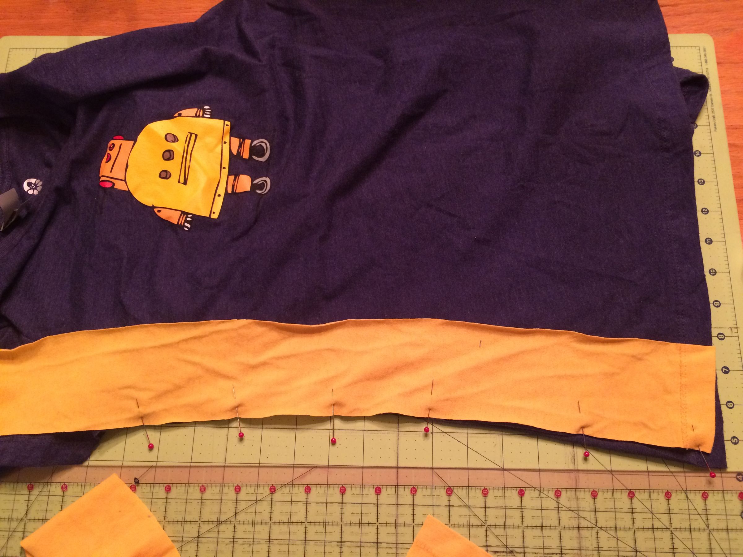 How to Make a Shirt Bigger by Adding Side Panels 4 Steps (with