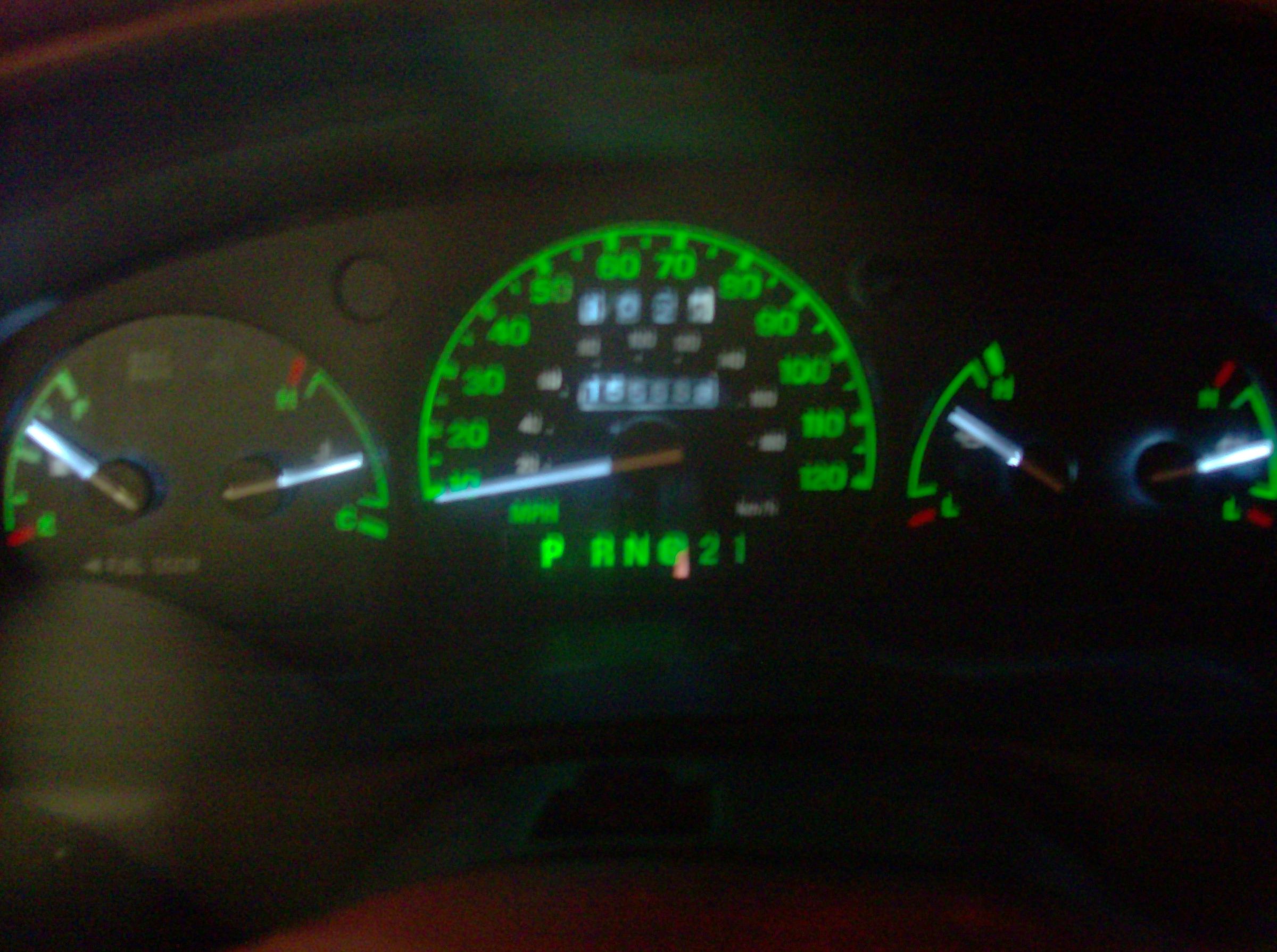 Replacing Lights For 98 Ford Ranger Instrument Cluster 9 Steps Instructables