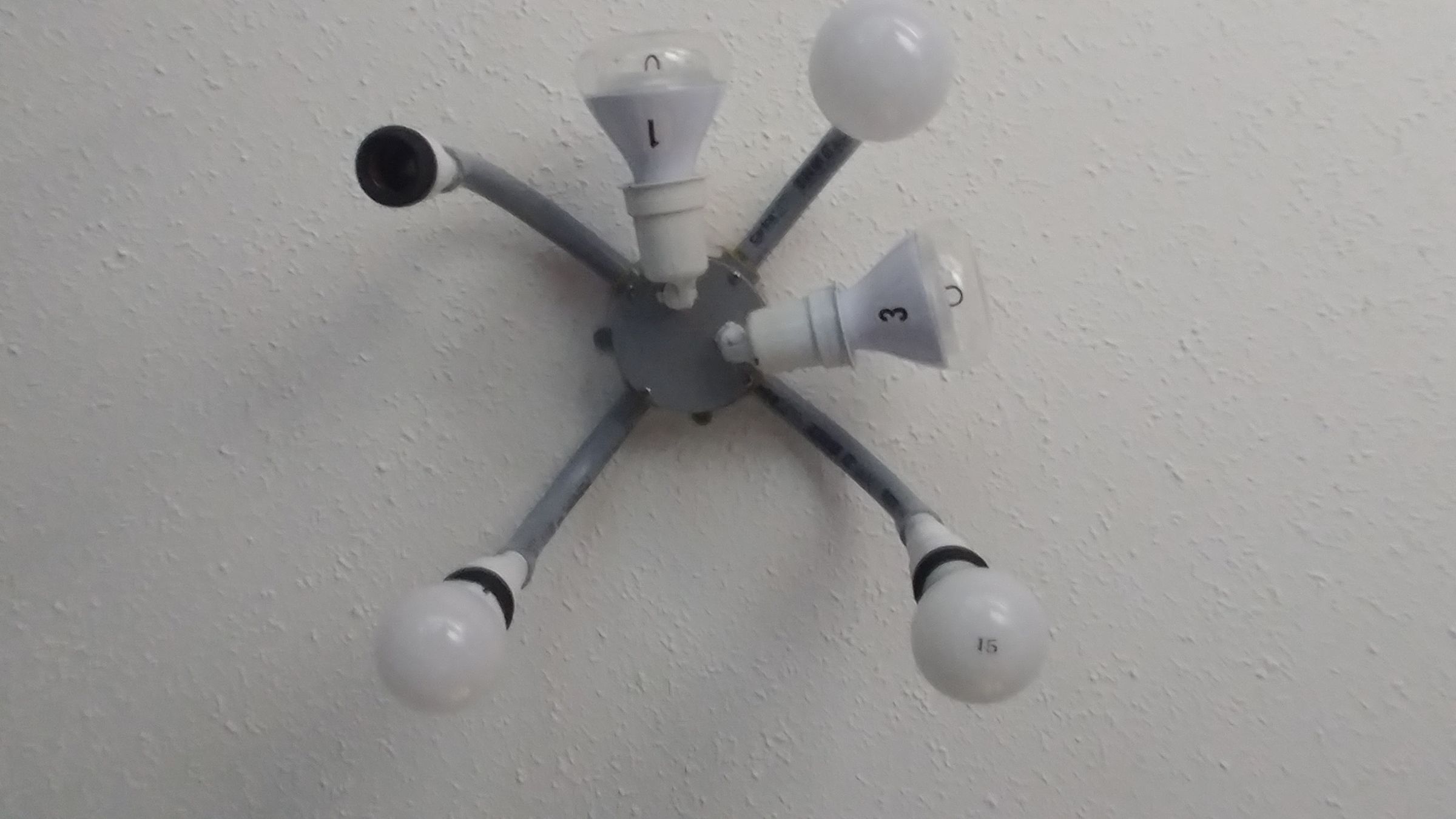 Smart Home PVC Light Fixture 6 Steps (with Pictures) Instructables