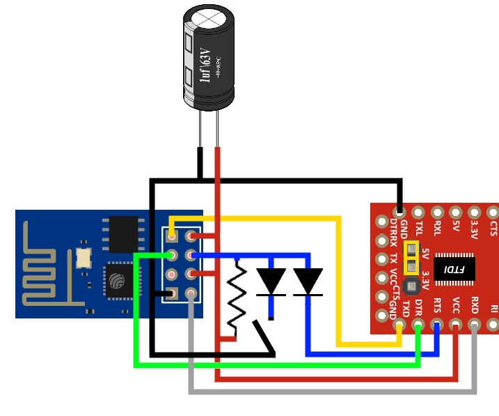 Program ESP01 / ESP32 Cam Using FTDI : 8 Steps - Instructables