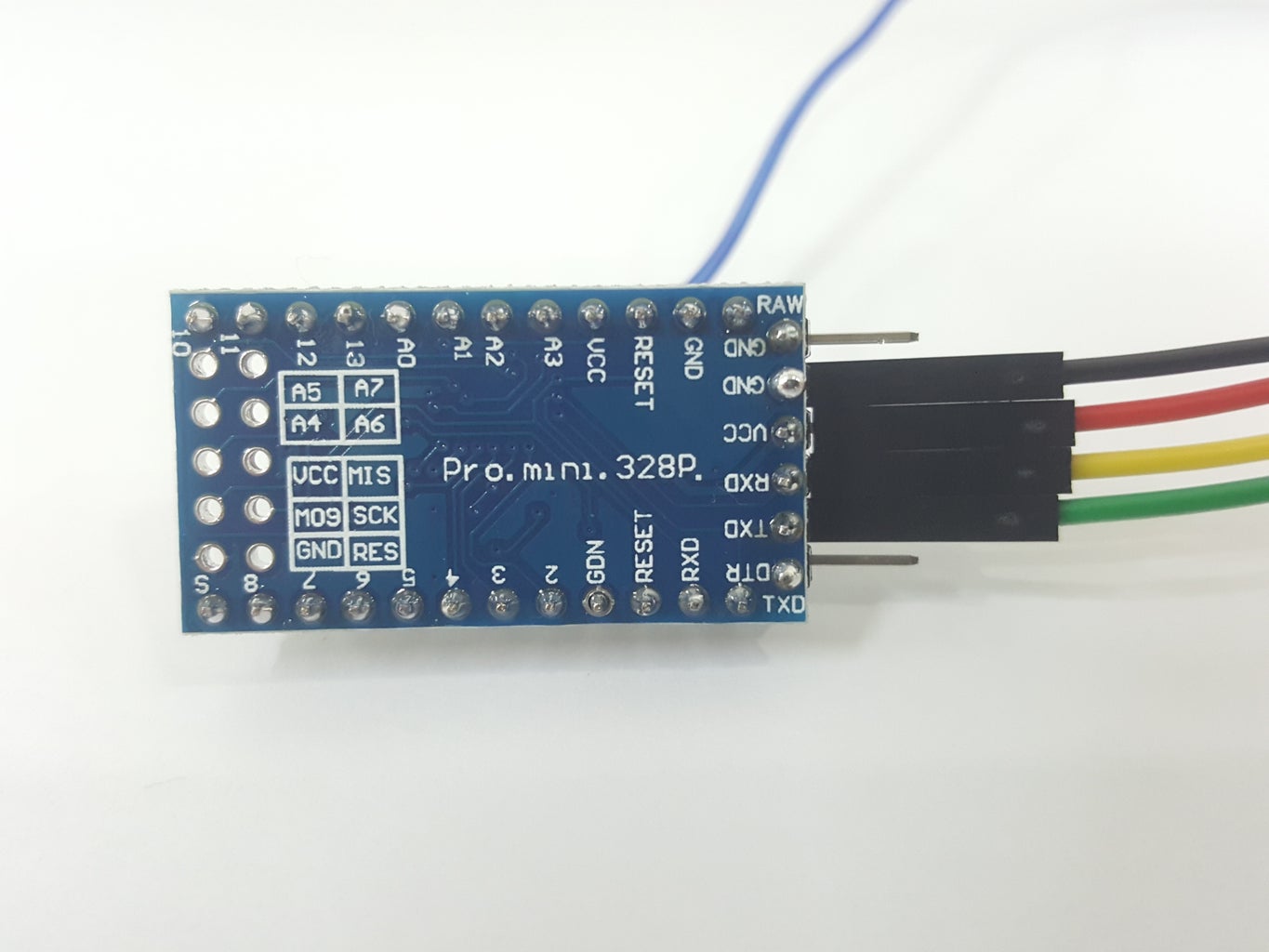How to Upload Program Arduino Pro Mini 328P by Using Arduino Uno : 6 ...