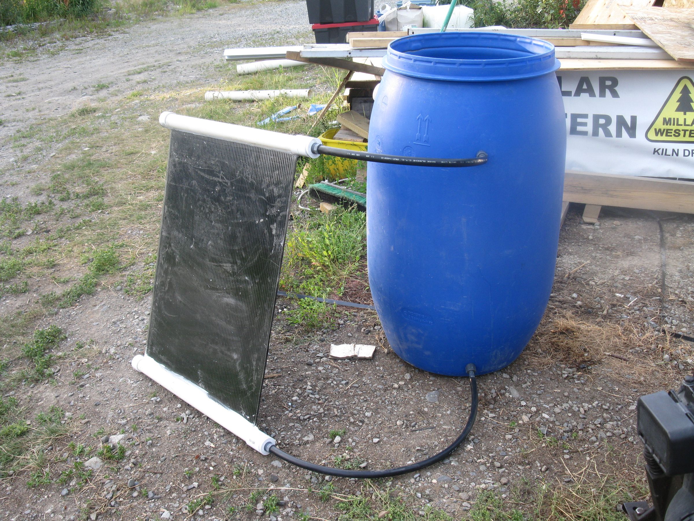 Passive Solar Water Heater 5 Steps (with Pictures) Instructables