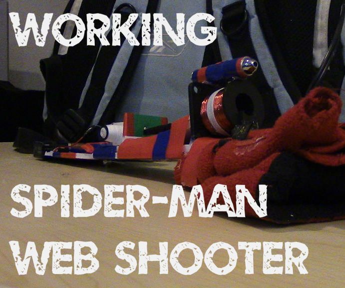 working spider-man web shooter DIY Project DIY Project Image