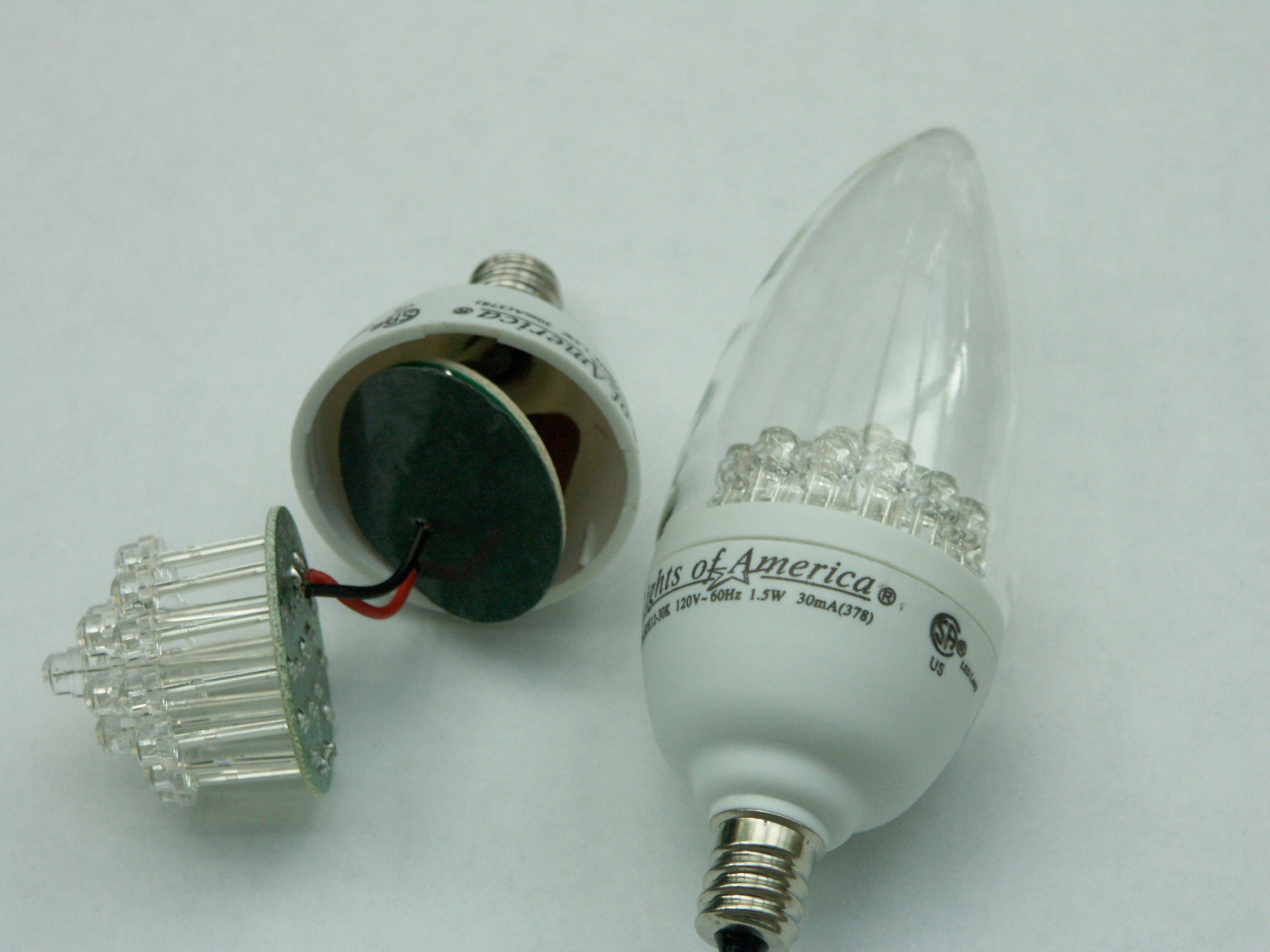 Lights of America LED Candelabra Lighbulbs Instructables