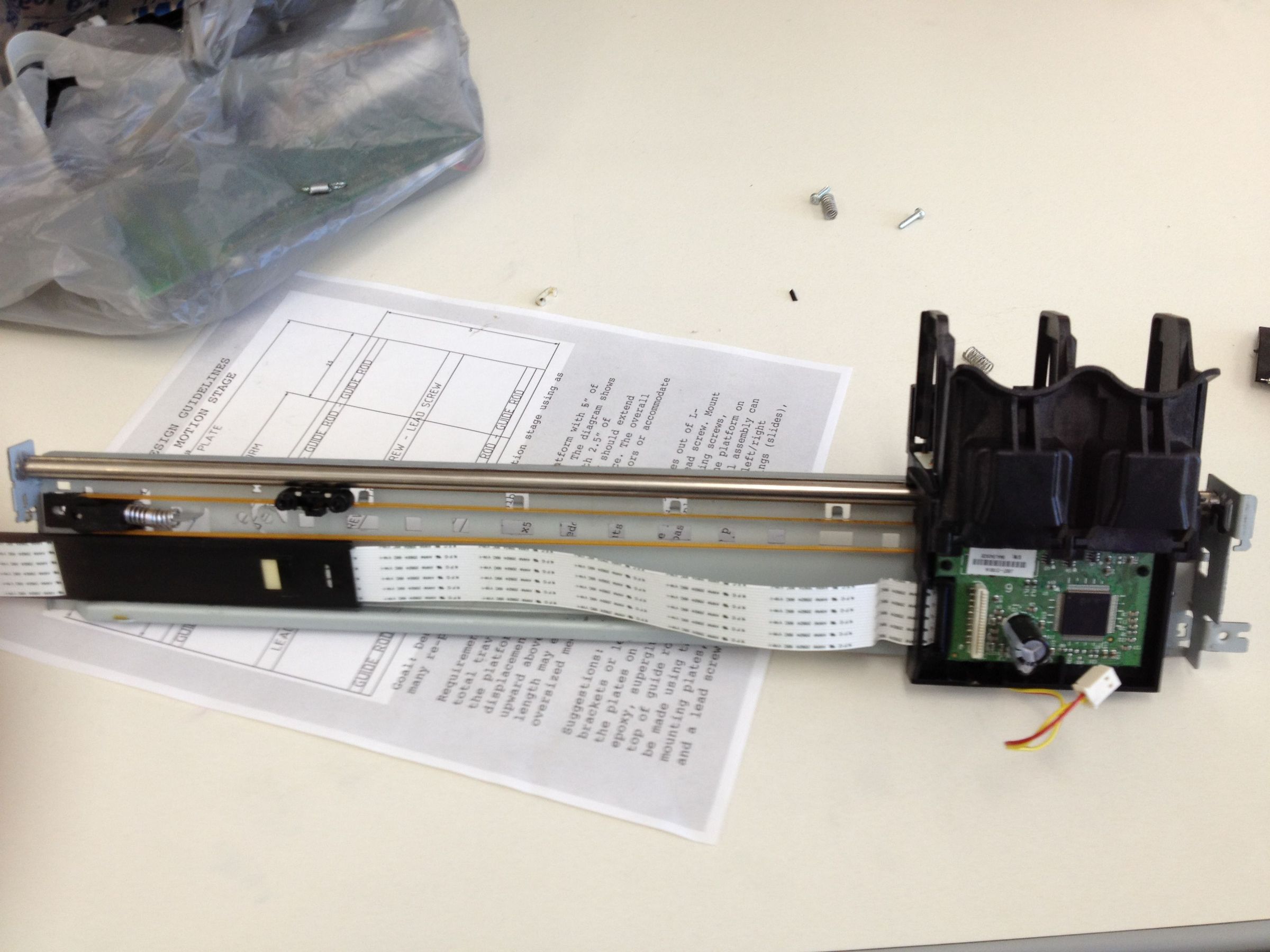 How to Make Use of Stuff From a Broken Printer 5 Steps Instructables