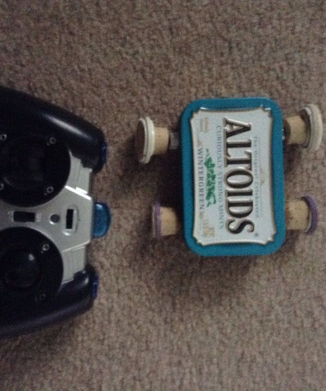 Step-by-step guide for remote control altoids tin DIY Project DIY project